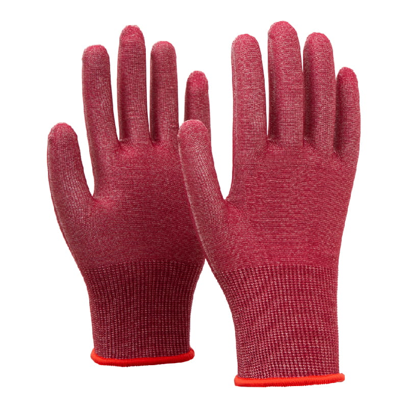 Gants ultra-fins résistants à l'abrasion HPPE de calibre 21