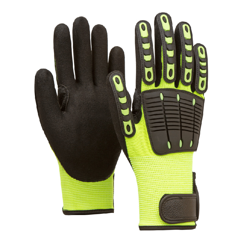 Gants de sport flexibles HPPE anti-collision de calibre 13