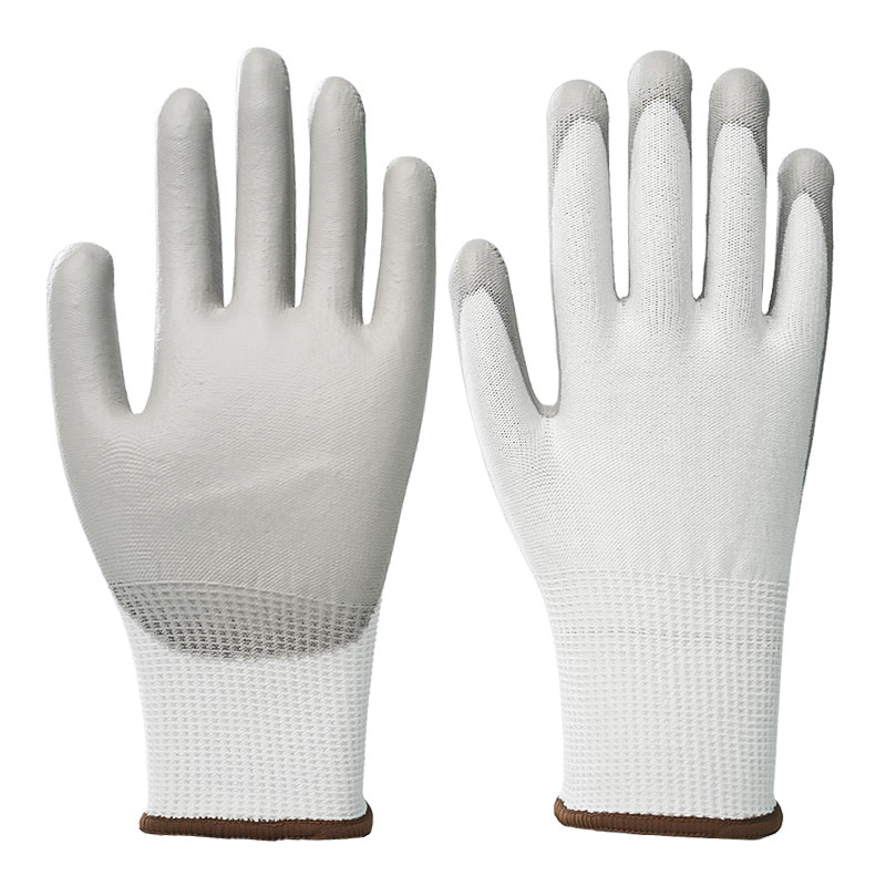 Gants de jardinage anti-coupure en PU de calibre 13, niveau 3