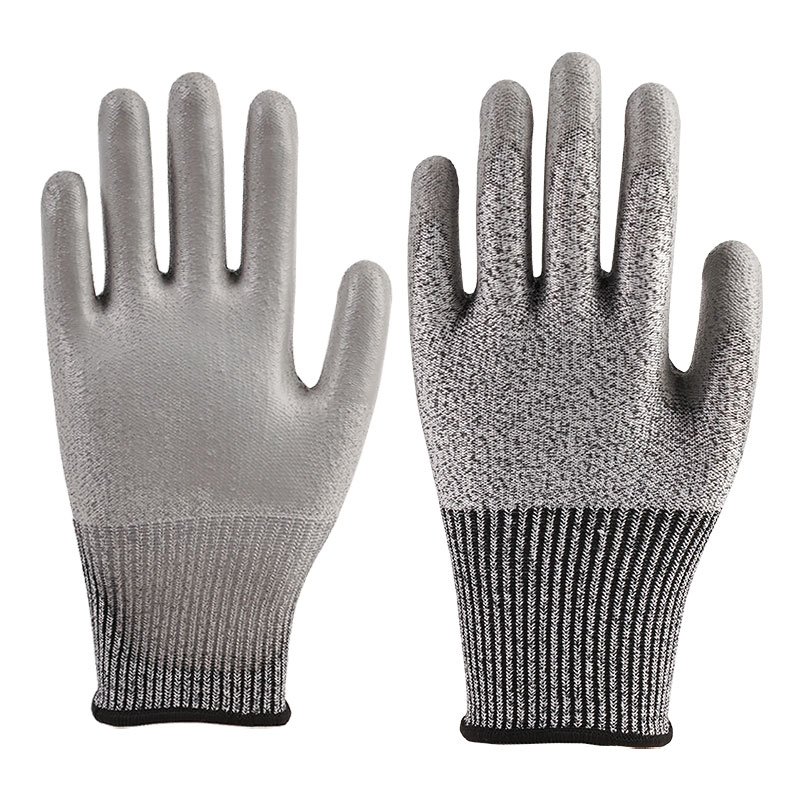 Gants anti-coupure en PU de calibre 13 A5