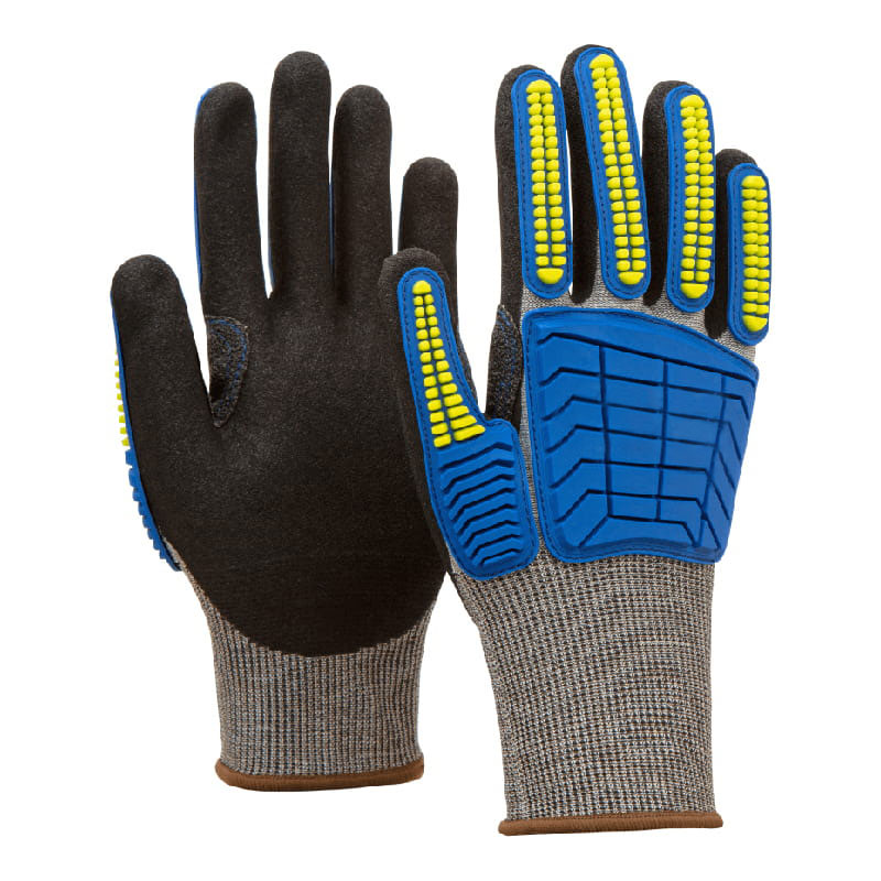 Gants de sport flexibles HPPE anti-collision de calibre 13